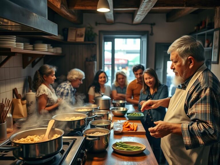 Mit Einheimischen kochen