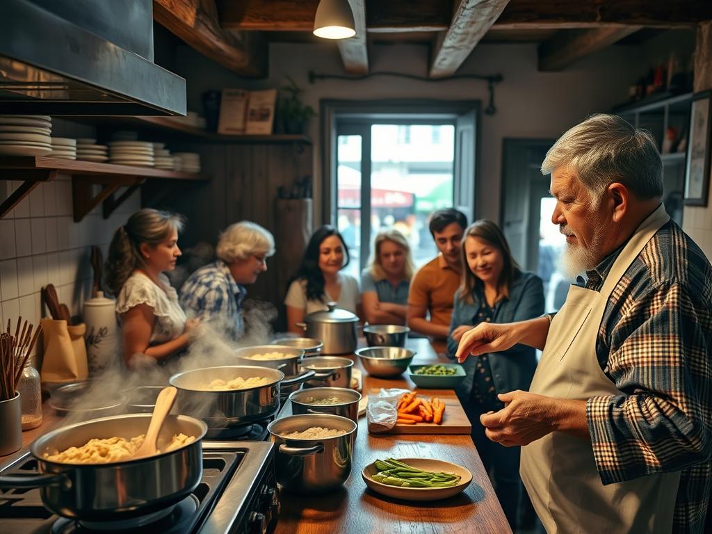 Mit Einheimischen kochen