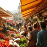 Regionale Märkte besuchen