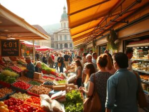 Regionale Märkte besuchen