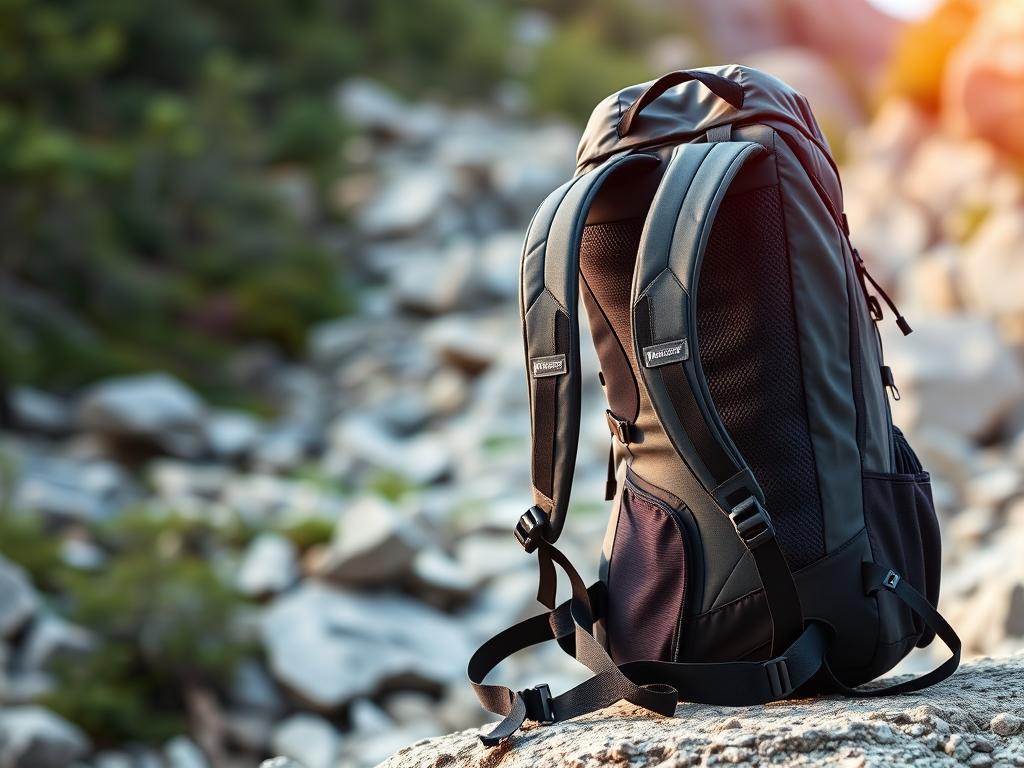 Reiserucksack mit ergonomischem Design und robusten Materialien