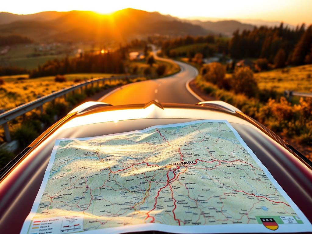 Roadtrip Planung in Deutschland