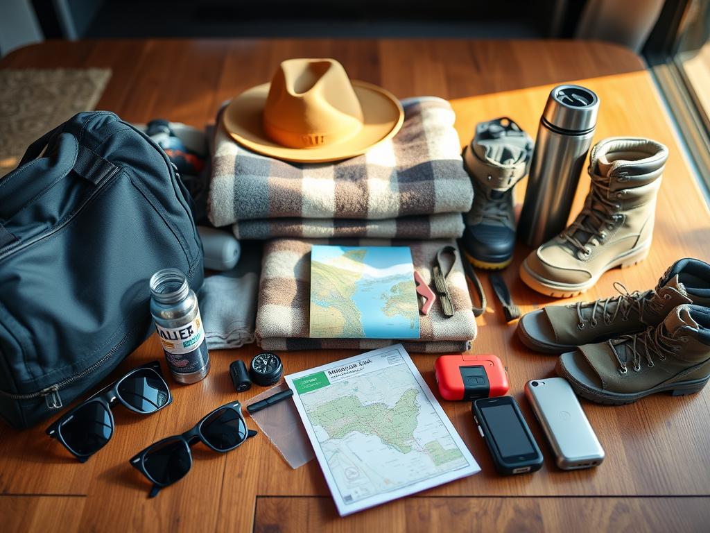 essentials für roadtrip