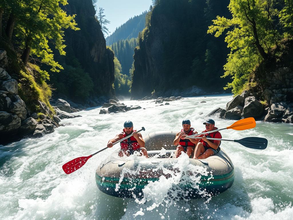 rafting